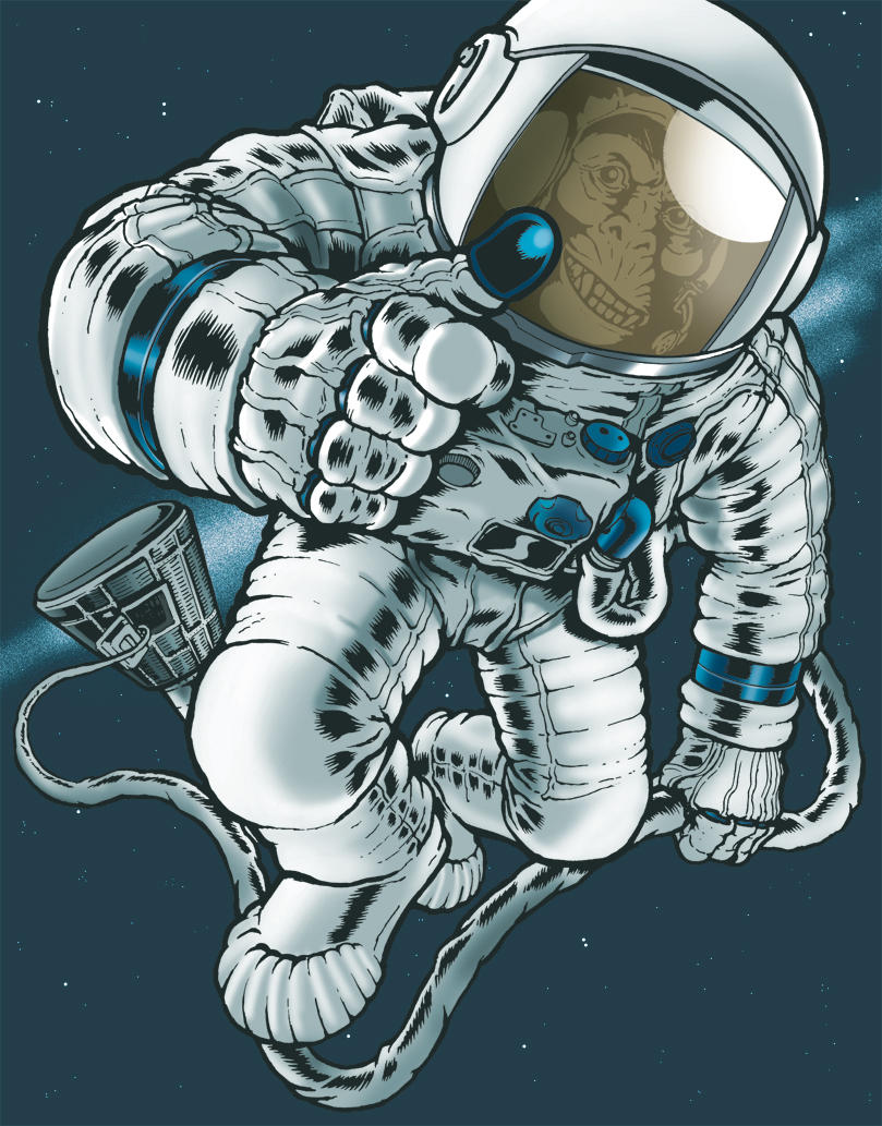space monkey clip art - photo #44