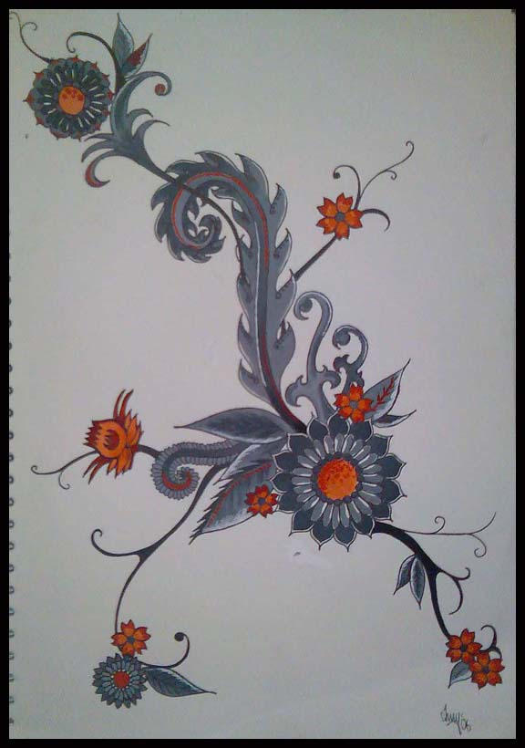 floral tattoo | Flower Tattoo