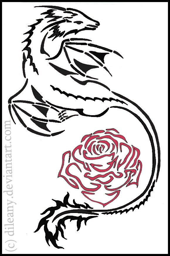 rose tattoo sketches