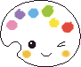 Colorful Kids Palette by blushing