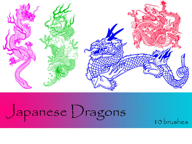 Download Japanese Dragons