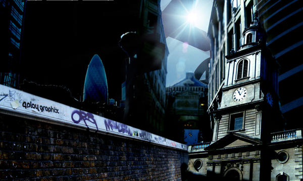 wallpaper london scene. mixed London scene by ~eleeyna on deviantART