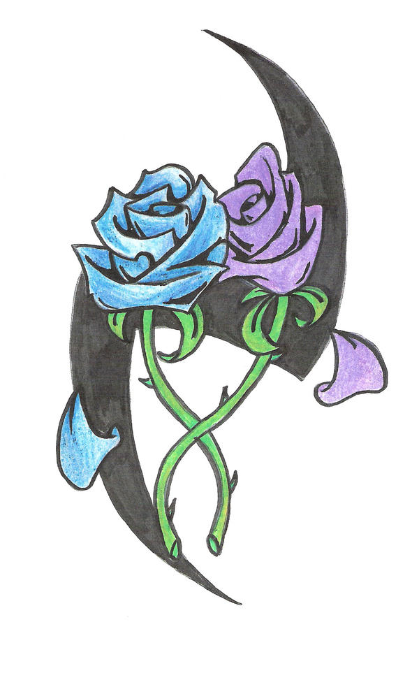 Rose Tattoo - flower tattoo