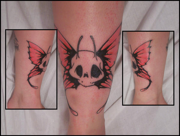 skull fairy tattoo by ~AmberlyStorm on deviantART