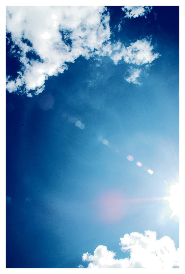 blue sky. Blue blue sky by ~Eevee90 on