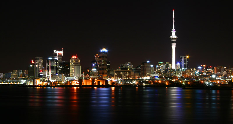Auckland skyline by Gee-Fatboy