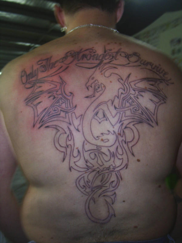 Dragon Survive tattoo outlines by DSGraphix on deviantART