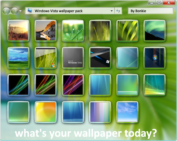Windows Vista Wallpaper pack by ~Bonkietje on deviantART