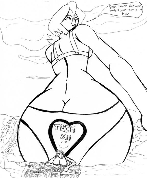 Giantess Rukia 2 by WigitWeezer on deviantART