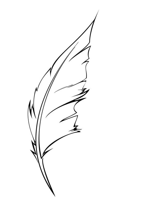 Simple Feather Design Feather design 2 by palamein