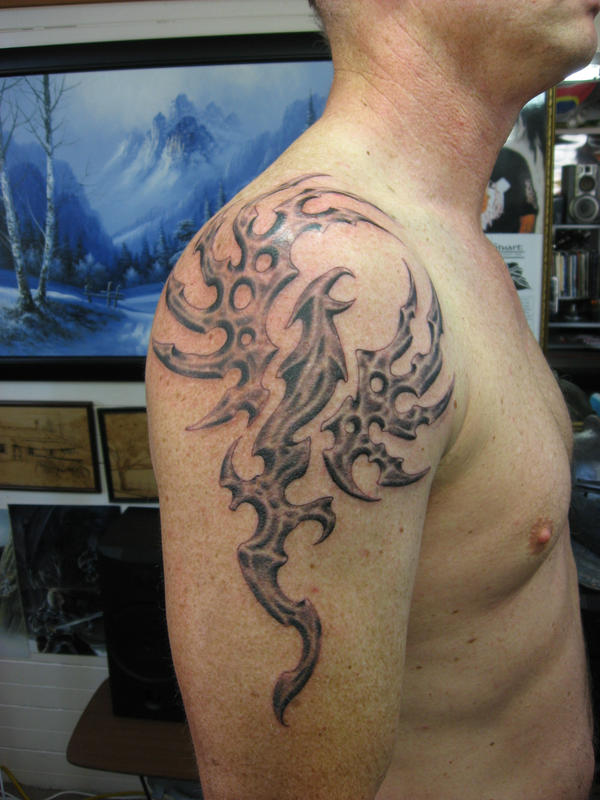 tribal tattoo tribal phoenix 10