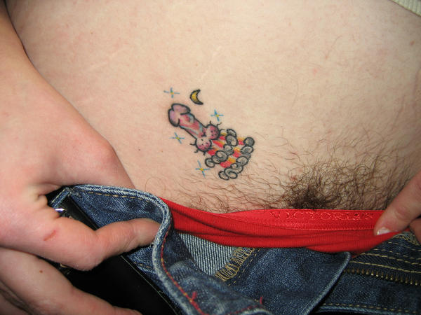 Stop the penis butterfly tattoo trend before it gets out of control