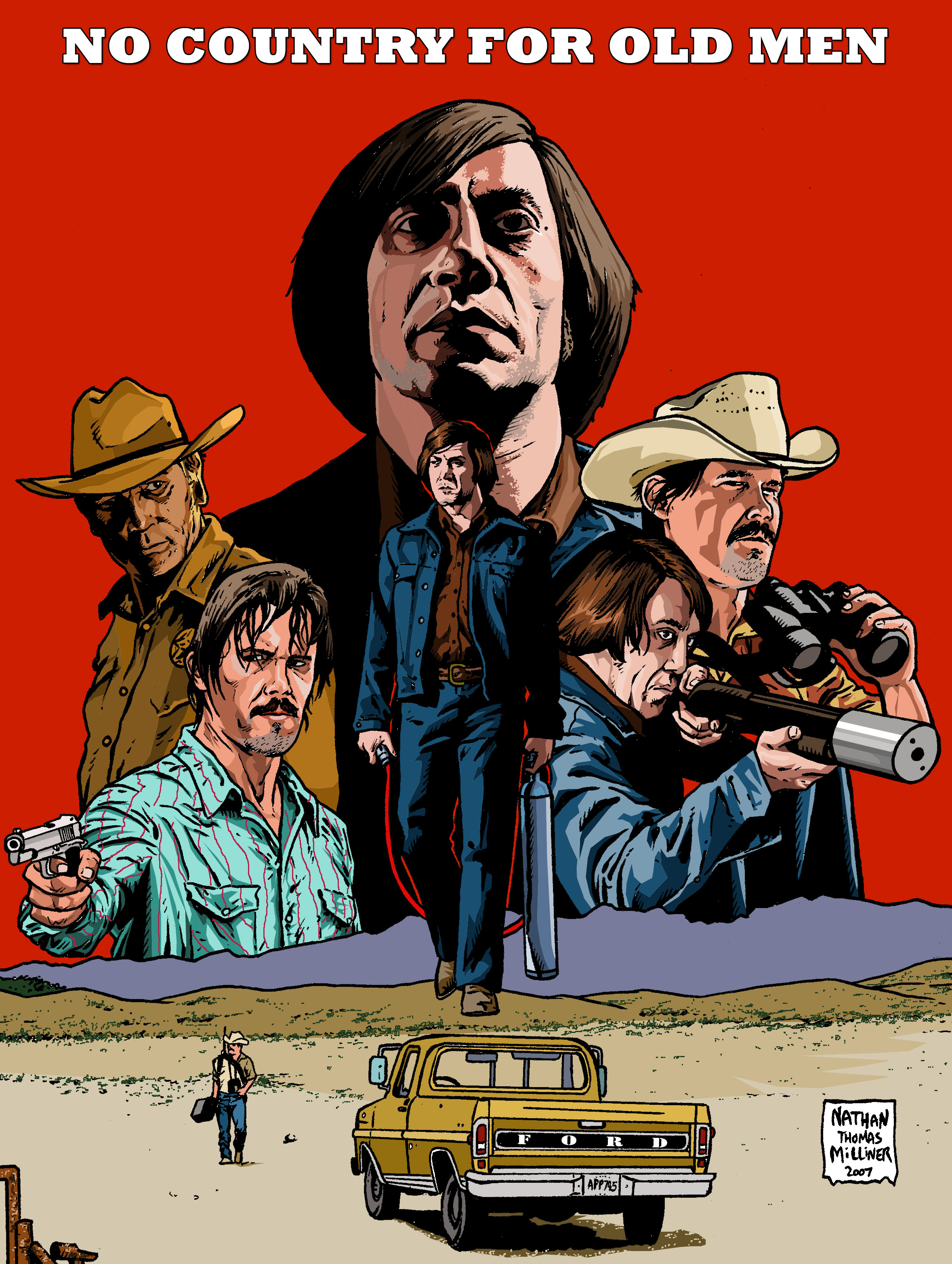 No Country for Old Men [2357x3129] : MoviePosterPorn