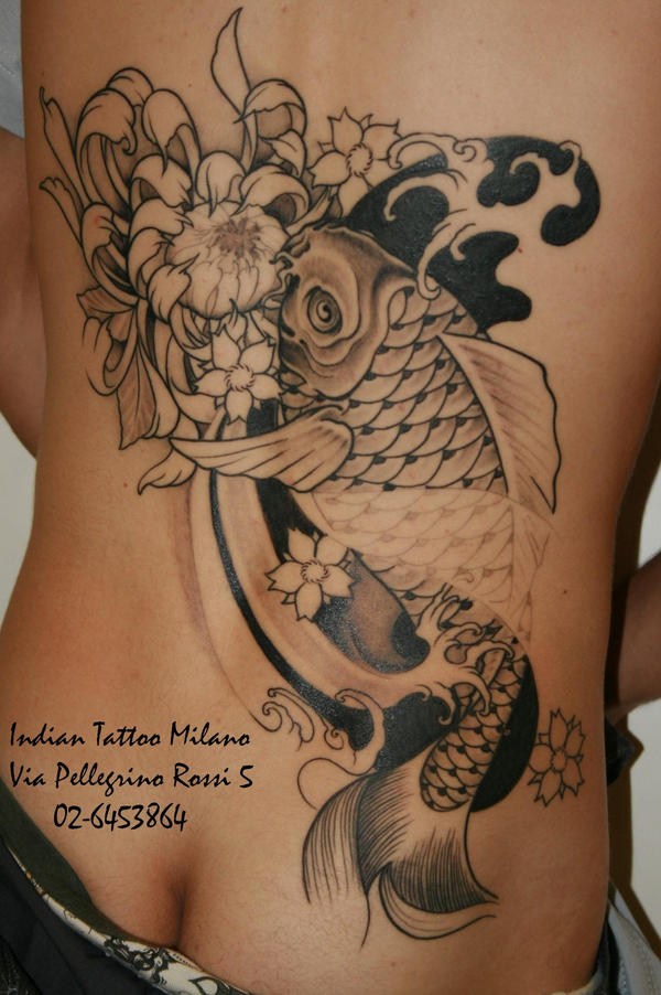 Carpa Giapponese by IndianTattoo on deviantART
