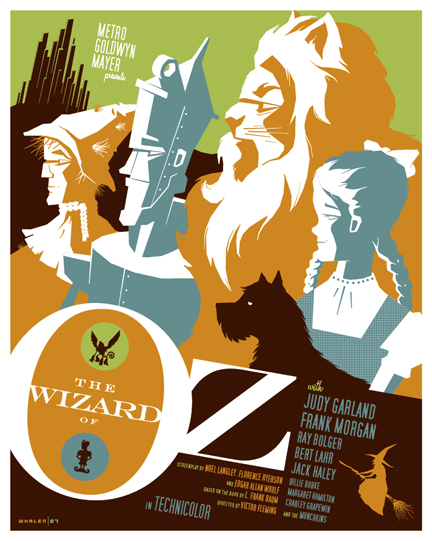 Wonderful Illustration of the Wizard of Oz