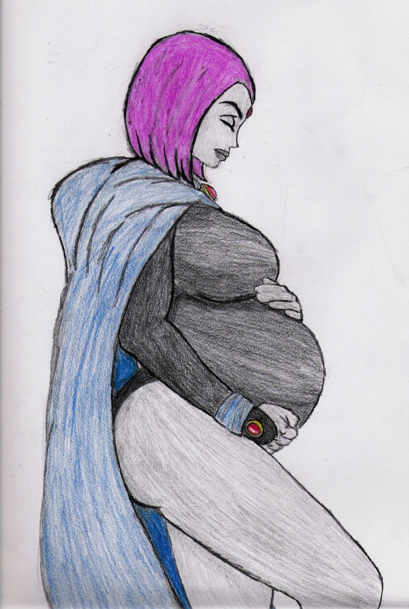 Pregnant Raven 49