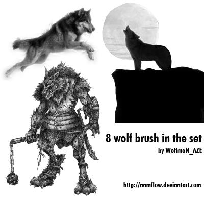 http://fc04.deviantart.net/fs25/i/2008/149/9/6/Wolf_brush_set_by_NamfloW.jpg