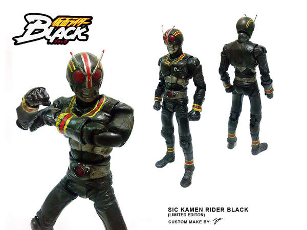 kamen rider black. SIC KAMEN RIDER BLACK 02 by