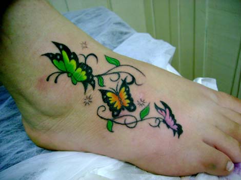 tattoo butterfly colors
