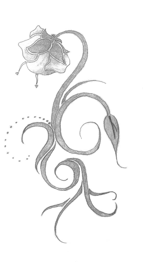 Flower Tattoo Design by