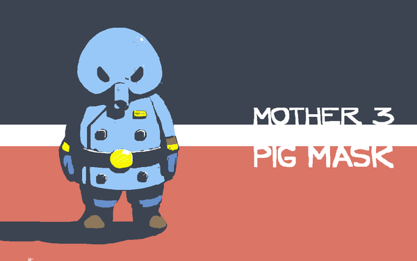 pig wallpaper. Pig Mask wallpaper - Mother 3
