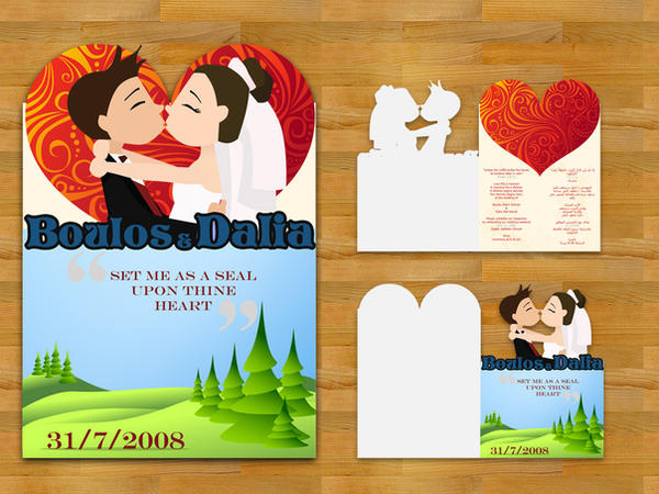 Wedding Invitation by XtrDesign on deviantART wedding invitations designs