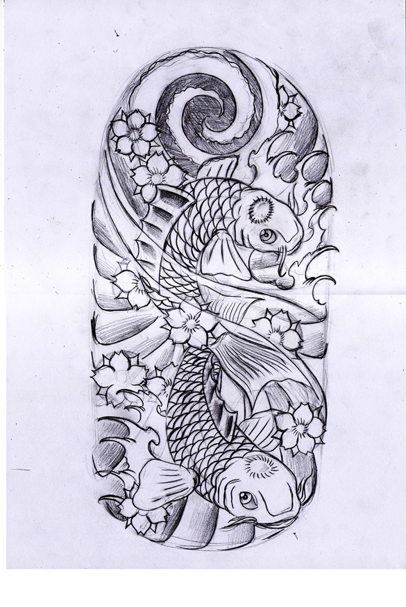 koi carp tattoo Koi Fishes