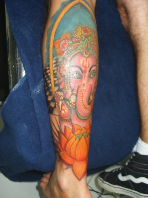 ganesha tattoos. hairstyles Ganesh Tattoo - Rate My Ink ganesha tattoos. lotus tattoos ganesh