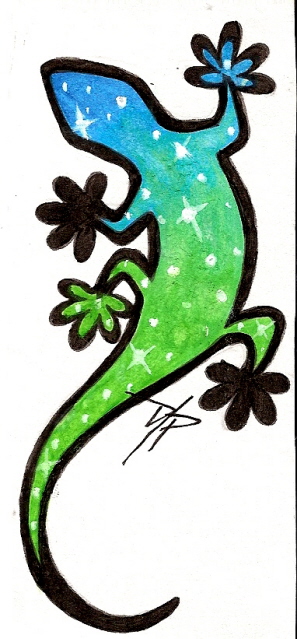 Gecko Tattoo by