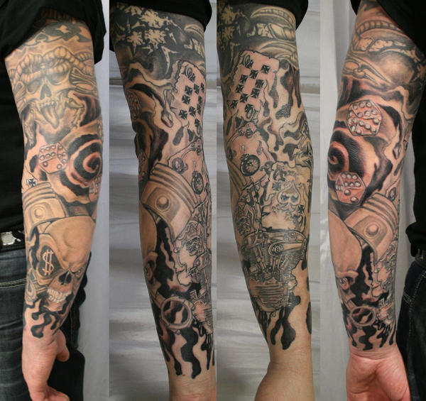 Arm Sleeve Tattoos For Men. Arm Tattoos for Men Cross