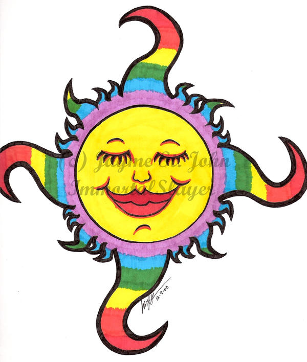 Sun Tattoo by ~TheBlackFlame on deviantART