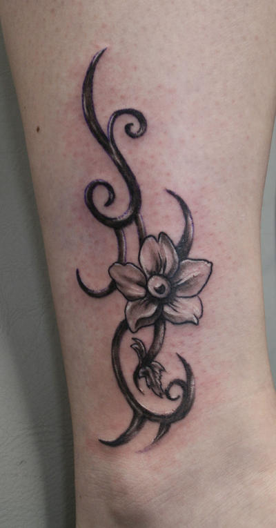 small tribal tattoos. tribal tattoo. Small Blossom