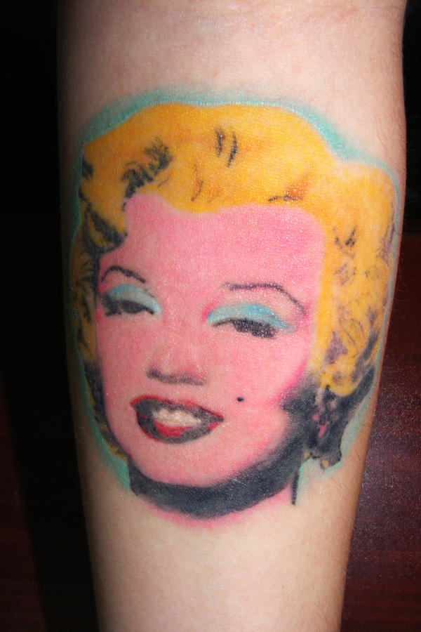 marilyn monroe tattoos. My Marilyn Monroe Tattoo by