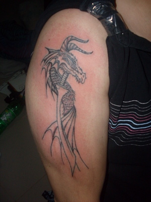 dragon and sword tattoo by purpleturtlealien on deviantART