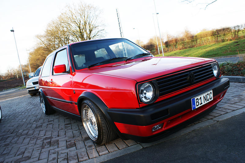 vw golf mk2 red. Simple and hot golf mk2