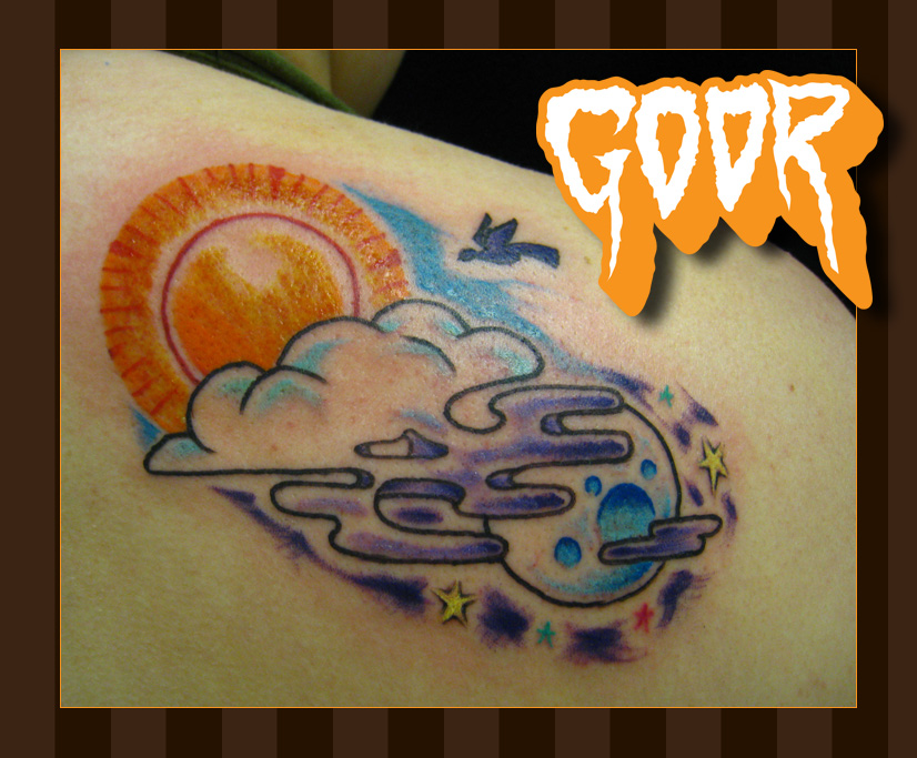 sun cloud tattoo designs sun moon cloud sun tattoos