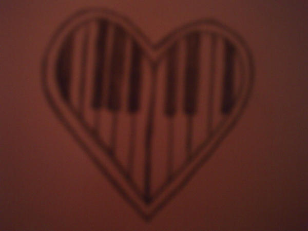 Piano heart tattoo1 by ~daniellekoorevaar on deviantART