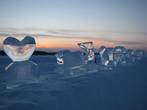 ice statues by Misulka