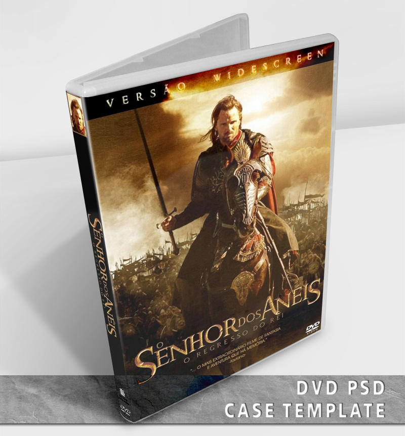dvd cover template psd. DVD Case Template - PSD by