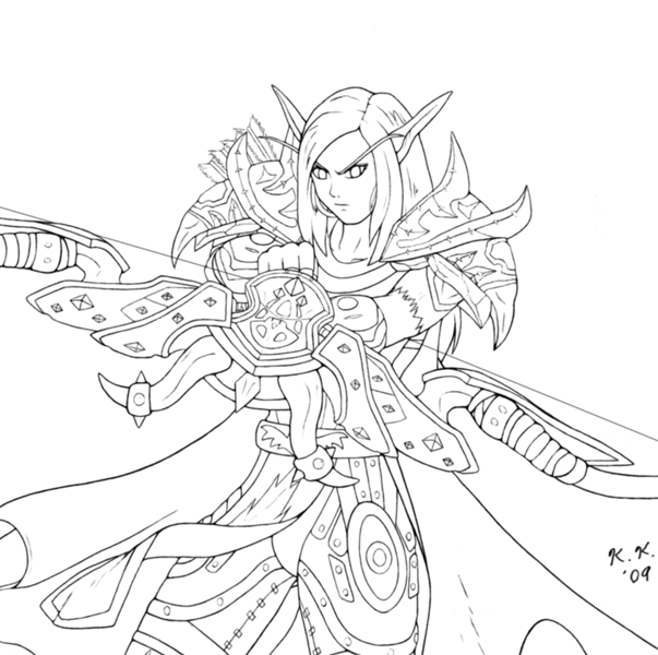 warcraft coloring pages - photo #26