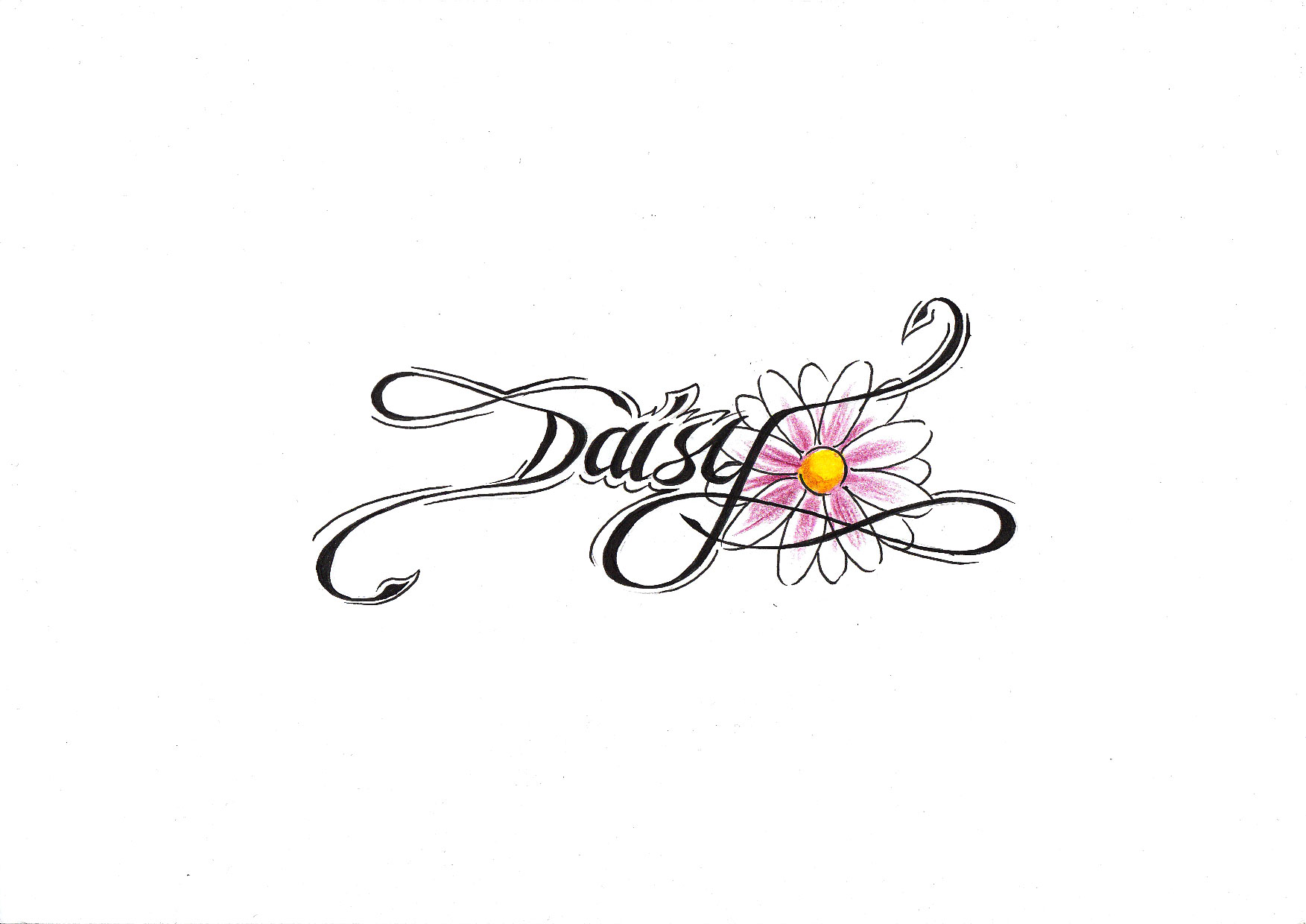 Simple+daisy+tattoo+designs