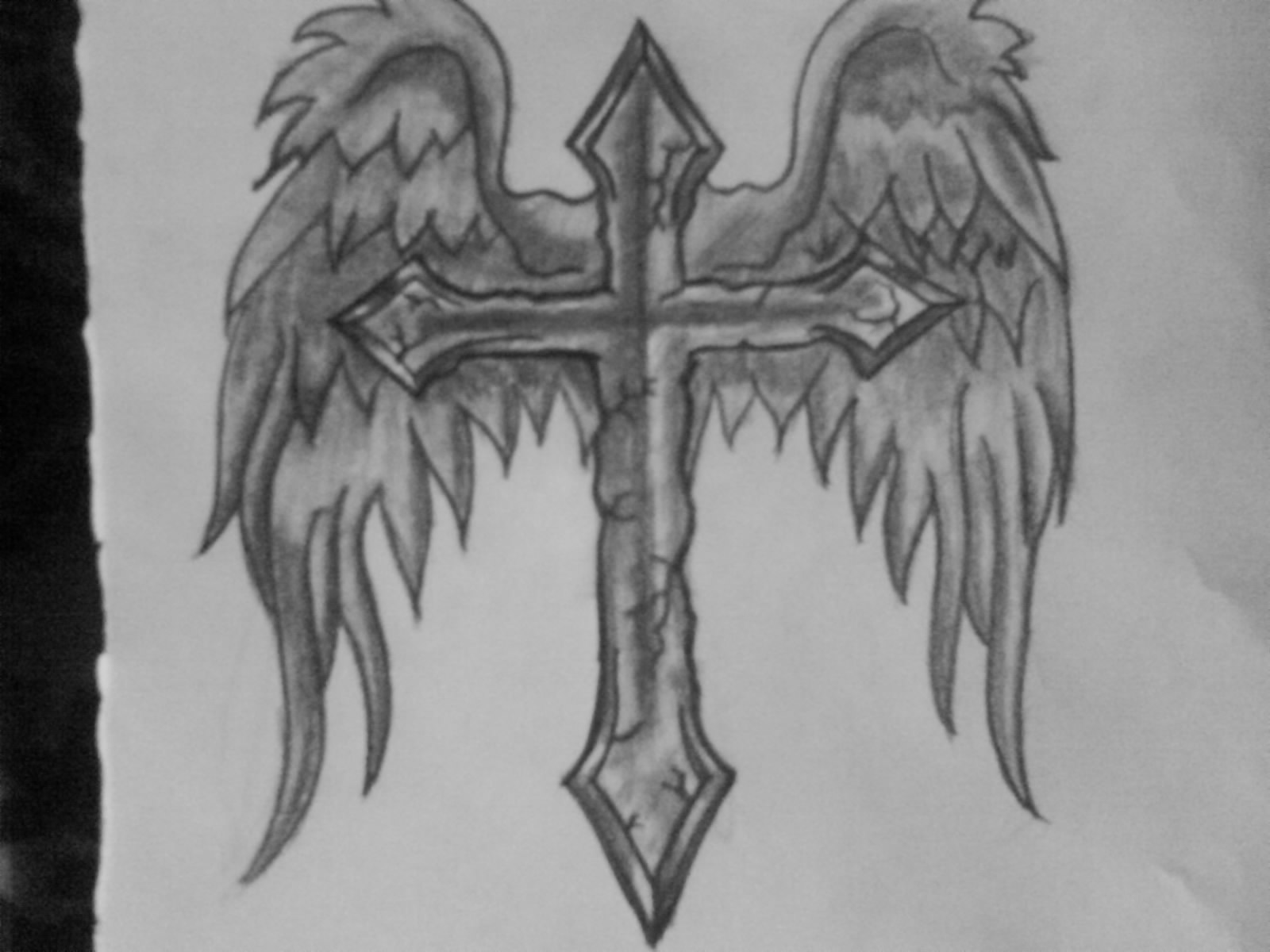 Cross With Angel Wings Tattoo Designs. Before you decide on getting angel