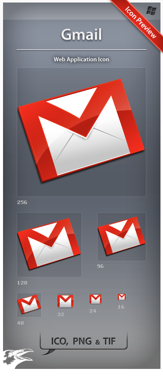 gmail icon file. Icon Gmail by ~ncrow on