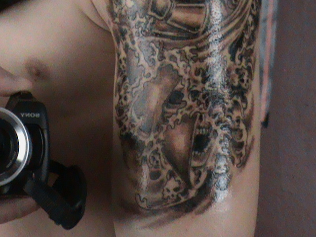 samurai tattoo lower by MAXASSASSIN on deviantART