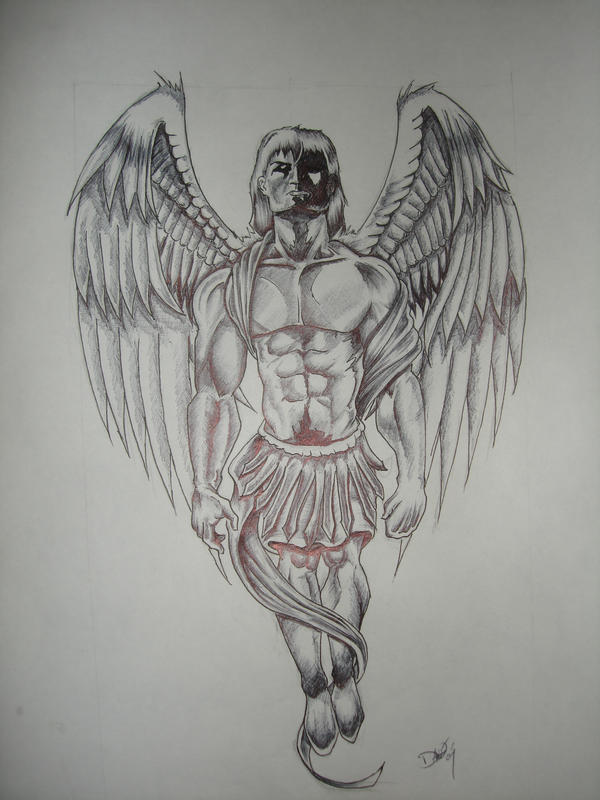 Guardian Angel Tattoo By Y0dathejedi On DeviantART 600x800px