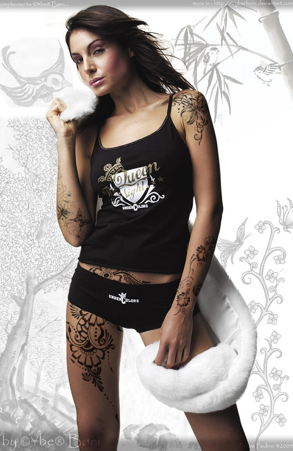 Digital Tattoo | Flower Tattoo