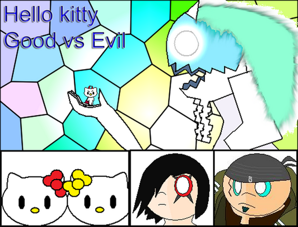 Hello Kitty Zombie Drawing. hello kitty evil.
