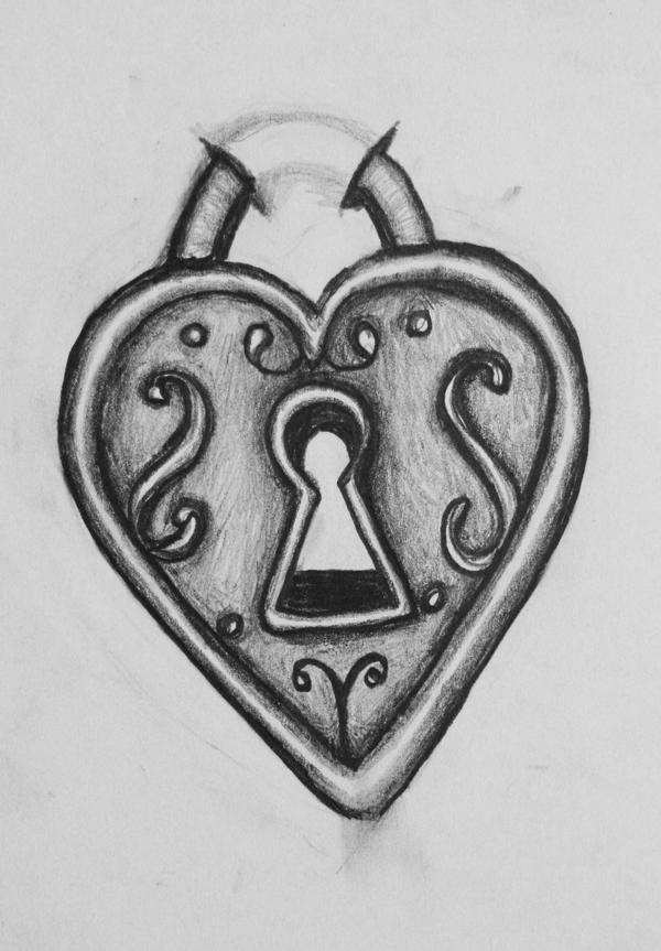 tattoo heart locket