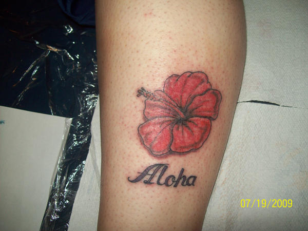 tattoo hibiscus. flower tattoo. hibiscus flower