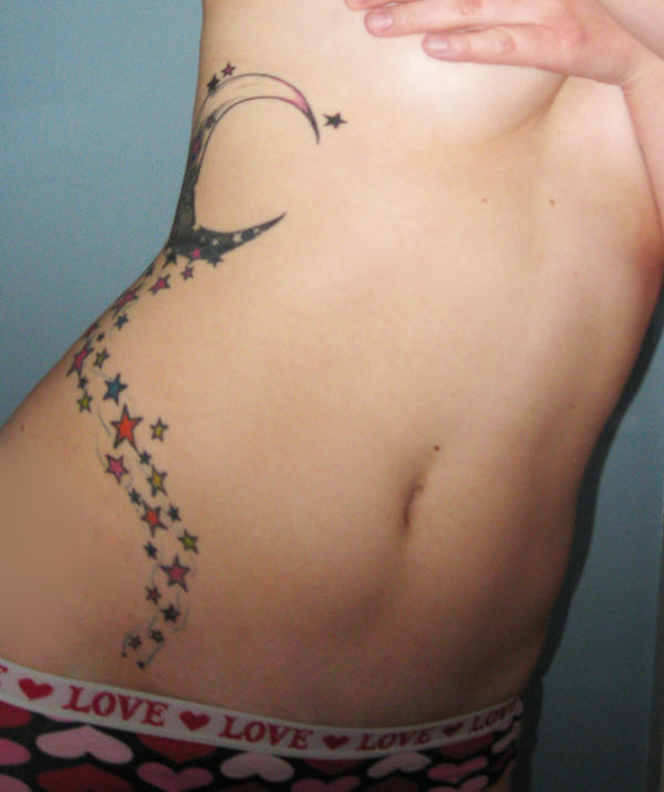 Tattoo designs of stars are very common tattoos.